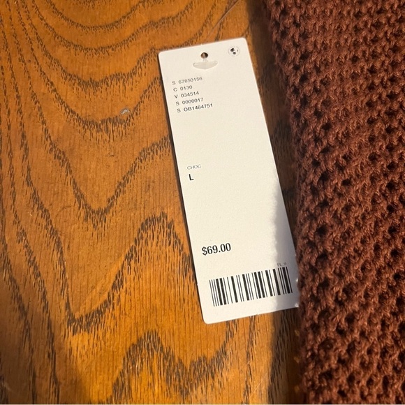 NEW Urban Outfitters Sunny Backless Crochet Halterneck Mini Dress in Brown Sz L - Picture 5 of 12